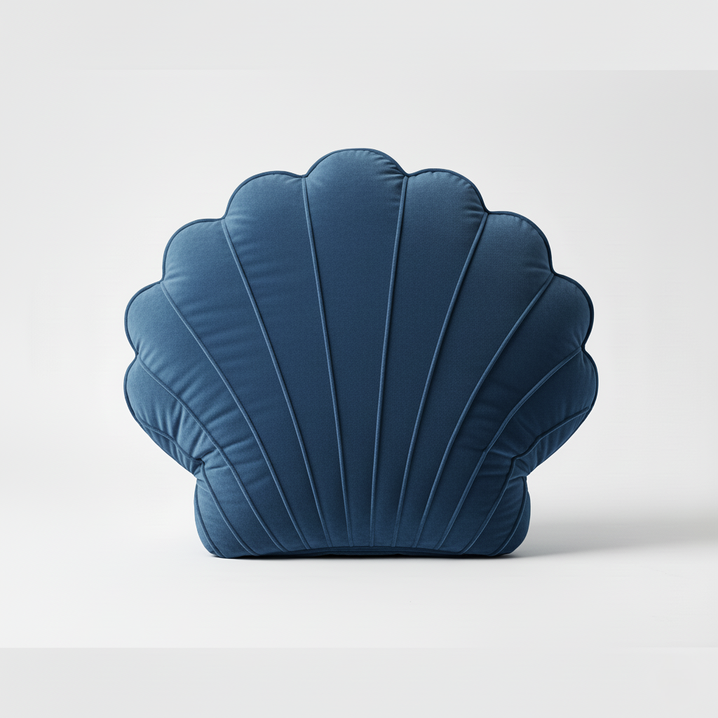 Aelora Velvet Shell Cushion Cover for Home Styling