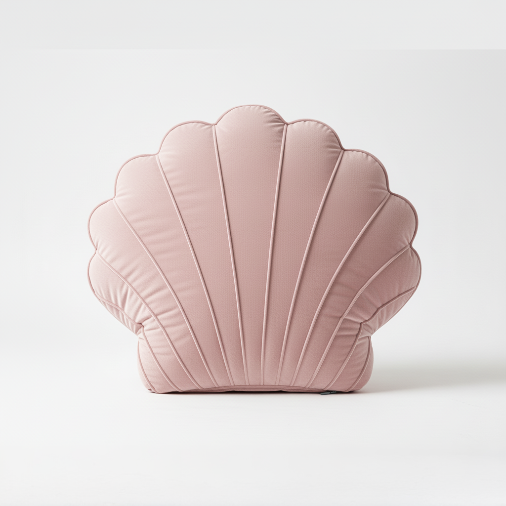 Aelora Velvet Shell Cushion Cover for Home Styling