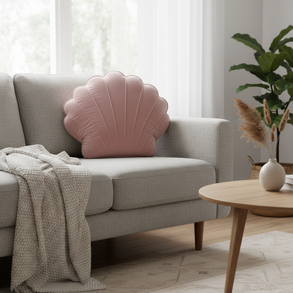 Aelora Velvet Shell Cushion Cover for Home Styling