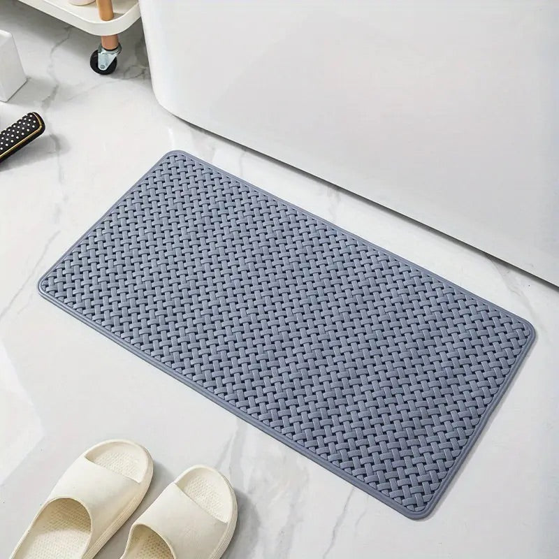 SafeStep Woven Non-Slip Bath Mat – Stylish, Hygienic, Anti-Slip