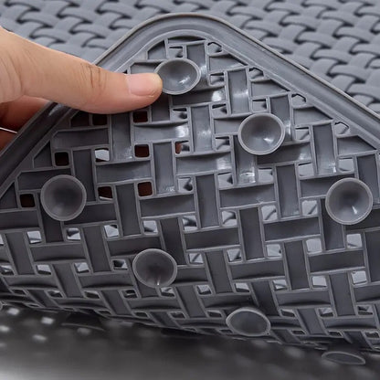 SafeStep Woven Non-Slip Bath Mat – Stylish, Hygienic, Anti-Slip