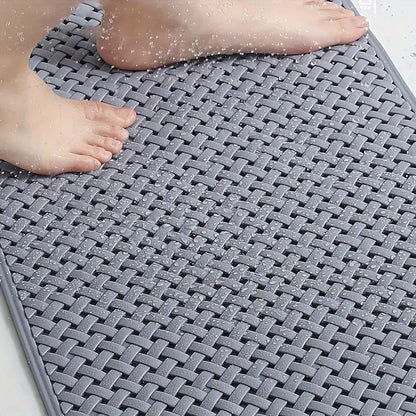 SafeStep Woven Non-Slip Bath Mat – Stylish, Hygienic, Anti-Slip