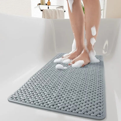SafeStep Woven Non-Slip Bath Mat – Stylish, Hygienic, Anti-Slip