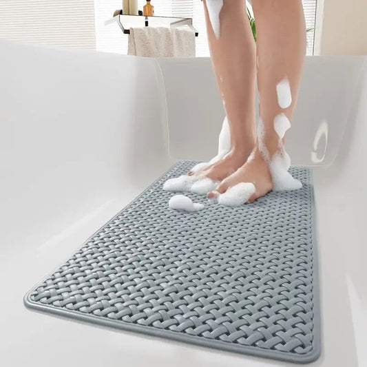 SafeStep Woven Non-Slip Bath Mat – Stylish, Hygienic, Anti-Slip