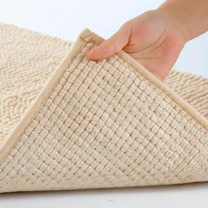 ChenilleLux Microfiber Bath Mat – Soft, Quick-Dry, Non-Slip Comfort