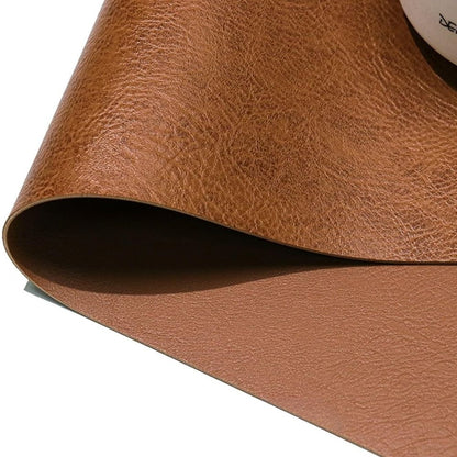 VintageCharm Leather Dining Placemat – Elegant Table Protection