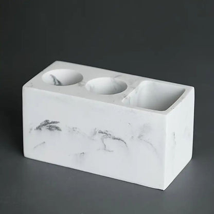 Resina Couple Toothbrush Holder for Sleek and Organized Bathrooms