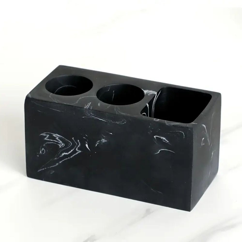 Resina Couple Toothbrush Holder for Sleek and Organized Bathrooms