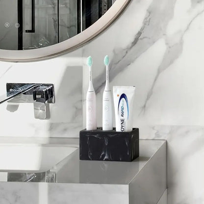 Resina Couple Toothbrush Holder for Sleek and Organized Bathrooms