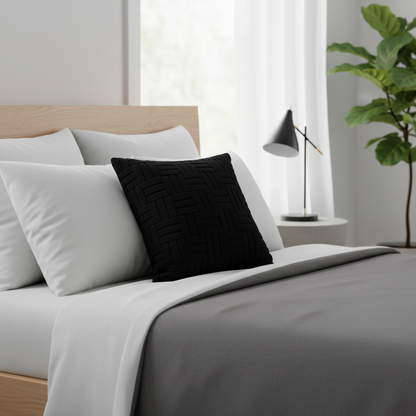 Marvello Textured Cushion Cover for Home Decoration