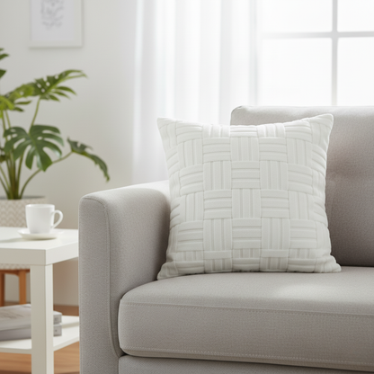 Marvello Textured Cushion Cover for Home Decoration