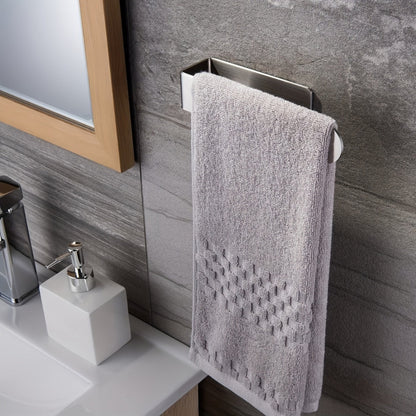 LustraWall Stainless Steel Towel Rack – Wall-Mounted Minimalist Design
