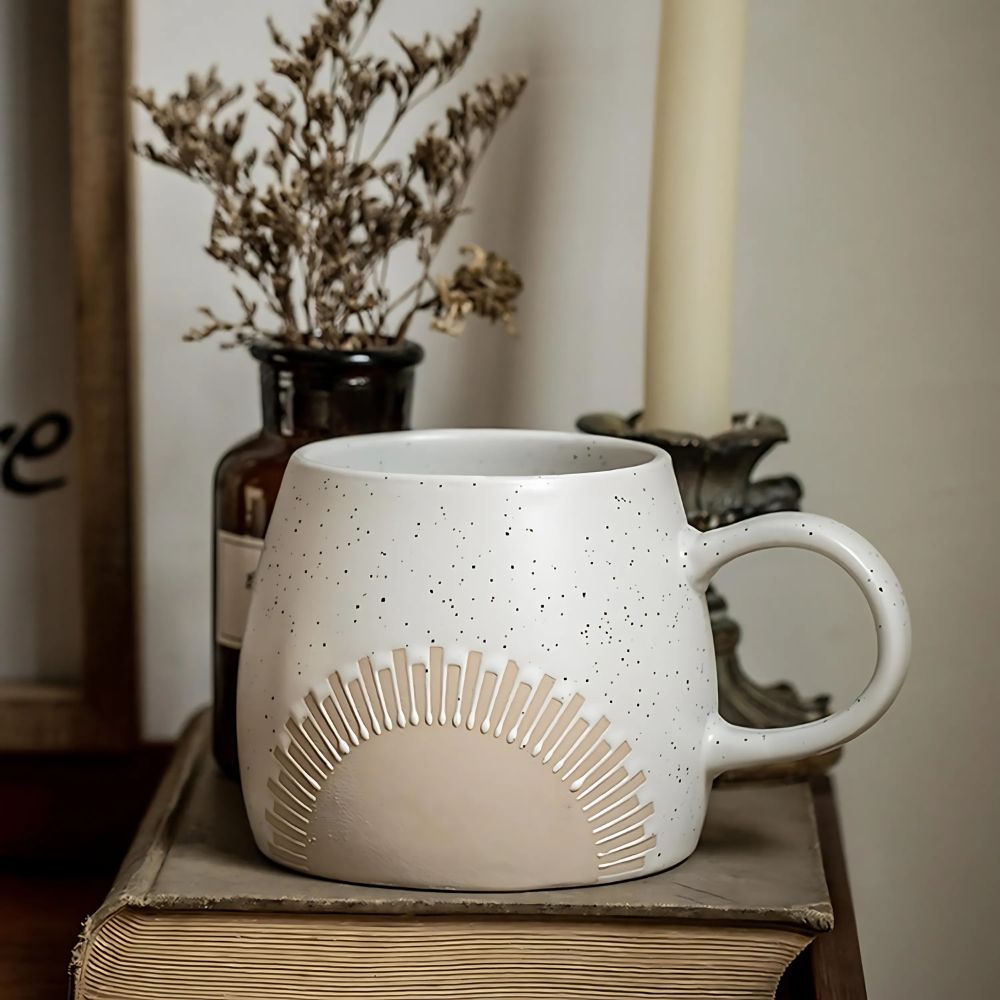 Sunrise Glow Ceramic Mug – Warm & Everyday Comfort