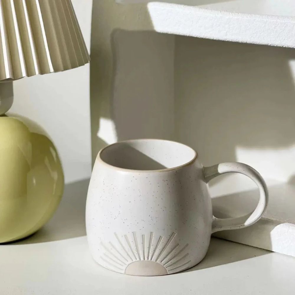 Sunrise Glow Ceramic Mug – Warm & Everyday Comfort
