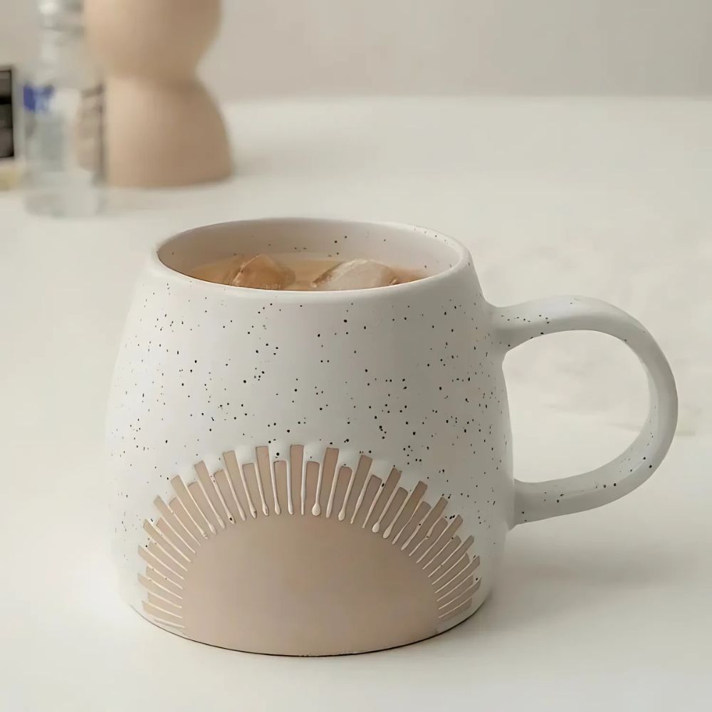 Sunrise Glow Ceramic Mug – Warm & Everyday Comfort