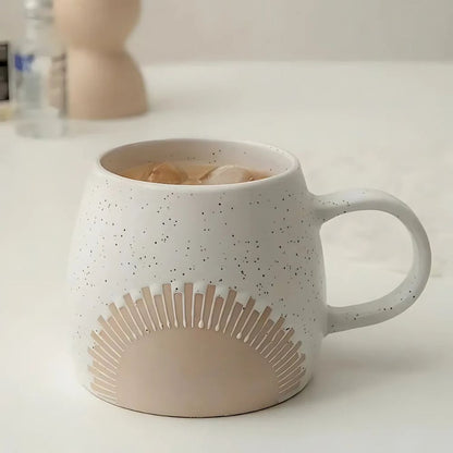 Sunrise Glow Ceramic Mug – Warm & Everyday Comfort