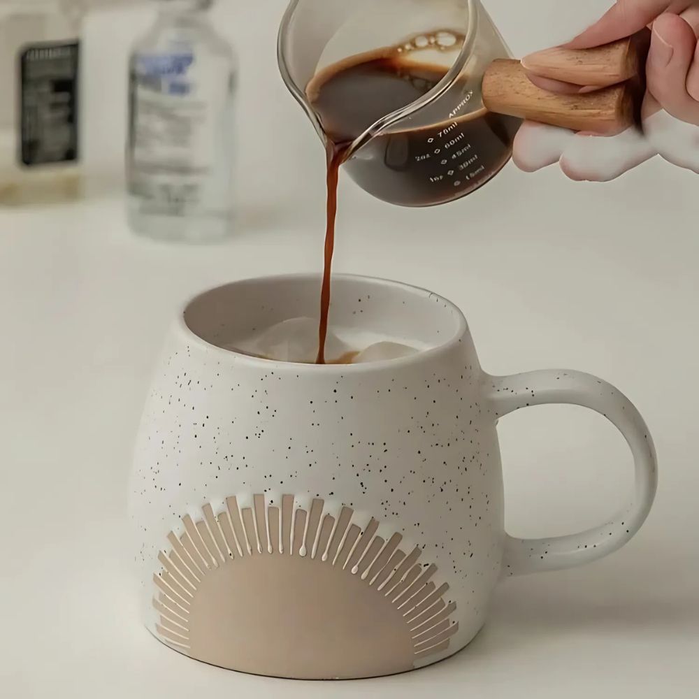 Sunrise Glow Ceramic Mug – Warm & Everyday Comfort