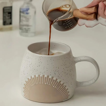 Sunrise Glow Ceramic Mug – Warm & Everyday Comfort