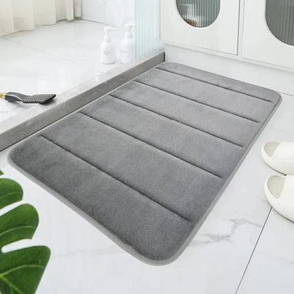 CloudSoft Plush Bathroom Rug – Thick, Absorbent, Non-Slip