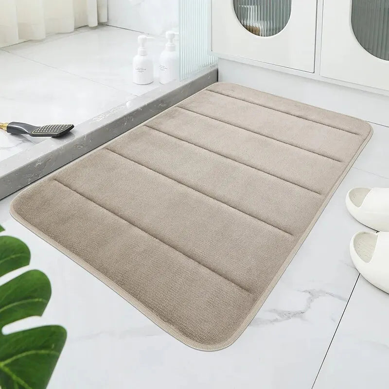 CloudSoft Plush Bathroom Rug – Thick, Absorbent, Non-Slip