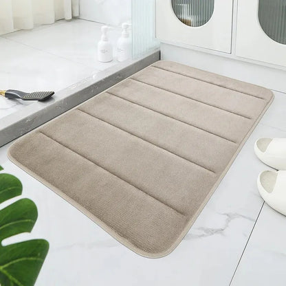 CloudSoft Plush Bathroom Rug – Thick, Absorbent, Non-Slip