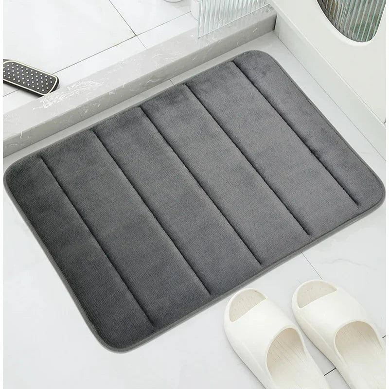 CloudSoft Plush Bathroom Rug – Thick, Absorbent, Non-Slip