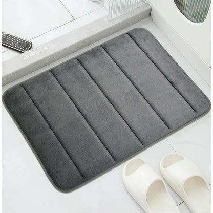 CloudSoft Plush Bathroom Rug – Thick, Absorbent, Non-Slip