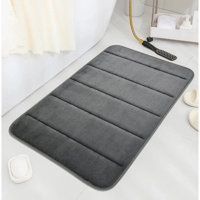 CloudSoft Plush Bathroom Rug – Thick, Absorbent, Non-Slip