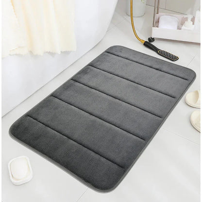 CloudSoft Plush Bathroom Rug – Thick, Absorbent, Non-Slip