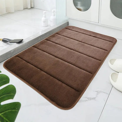 CloudSoft Plush Bathroom Rug – Thick, Absorbent, Non-Slip