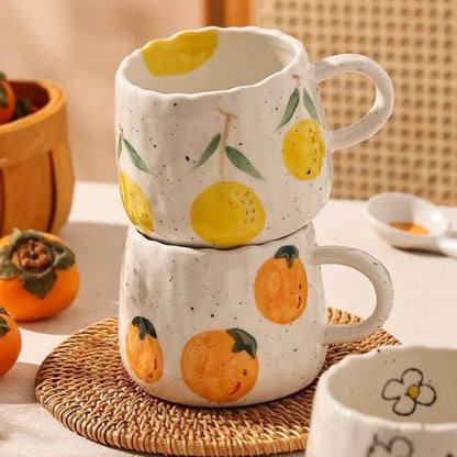 SunBerry Ceramic Mug Collection for Cheerful Morning Sips