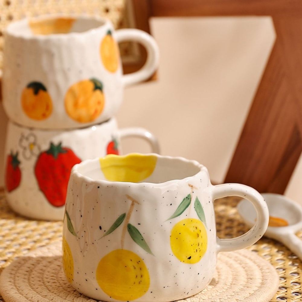 SunBerry Ceramic Mug Collection for Cheerful Morning Sips