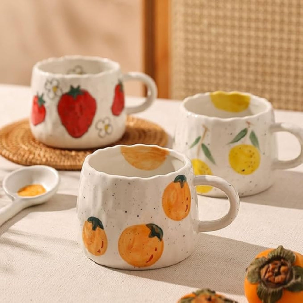 SunBerry Ceramic Mug Collection for Cheerful Morning Sips