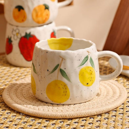 SunBerry Ceramic Mug Collection for Cheerful Morning Sips