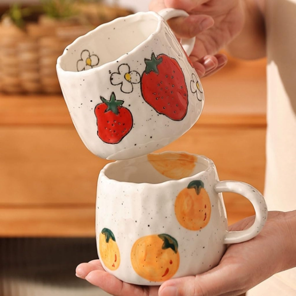 SunBerry Ceramic Mug Collection for Cheerful Morning Sips