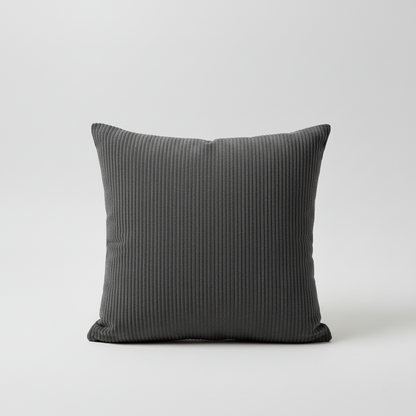 Teravo Corduroy Cushion Cover with Ribbed Texture for Home Decoration