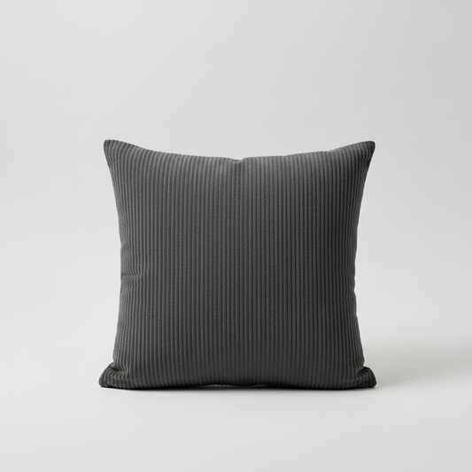 Teravo Corduroy Cushion Cover with Ribbed Texture for Home Decoration