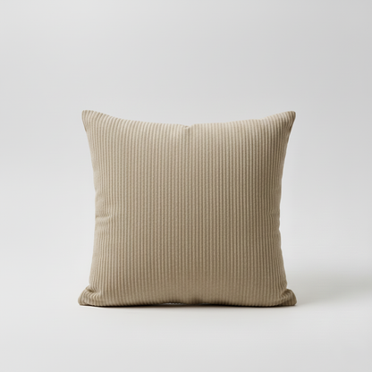 Teravo Corduroy Cushion Cover with Ribbed Texture for Home Decoration