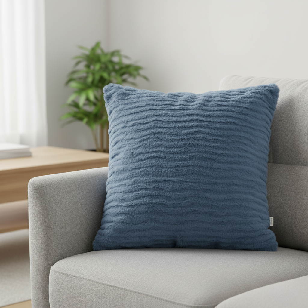 Veloria Faux Fur Cushion Cover for Modern Home Styling