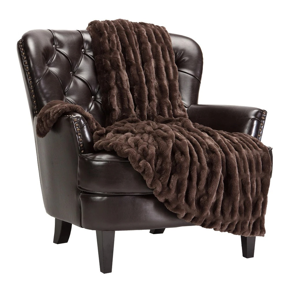 Velura Luxe Faux Fur Blanket for Year-Round Comfort and Style