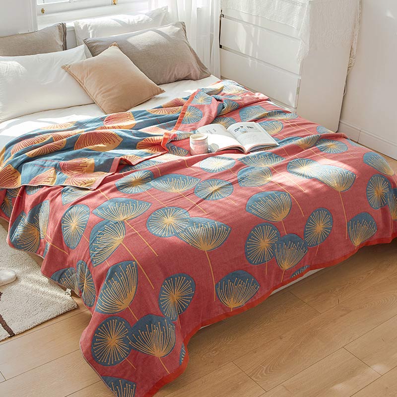 DandelionDream Reversible Cotton Quilt – Soft, Eco-Friendly Comfort