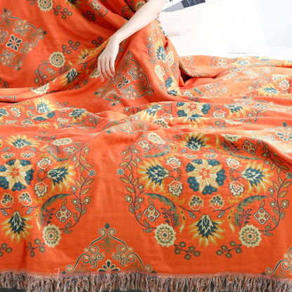 EcoBloom Reversible Cotton Quilt – Lightweight, Breathable Comfort