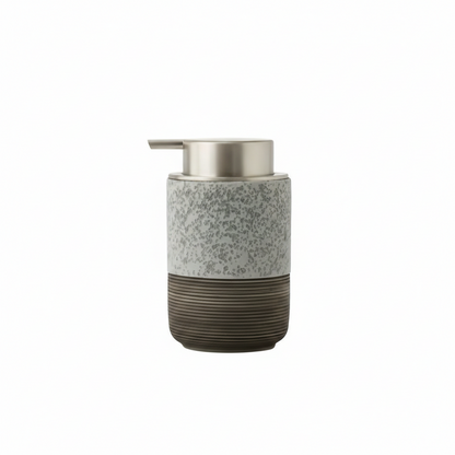 CeramiLux Minimalist Ceramic Soap Dispenser for Modern Bathrooms and Kitchens